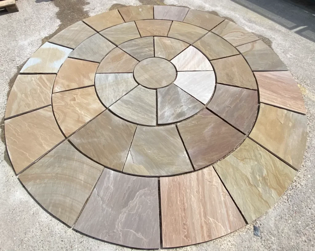 Circle paving kit